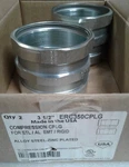 Box Of 2 American Fittings Erc350cplg 3-1/2" Compression Coupling Alloy Steel. Fixed Price $77.00.