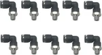 Vetley Pneumatic Elbow Push To Connect Fitting 1/4 Inch Tube Od X 1/16 Npt Ma.... Fixed Price $33.40.