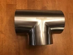 Sanitube 7ws4p-400 Polished,short Tee 304, 4" Id/od New Fast Shipping. Fixed Price $19.95.