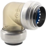 Legend Valve 1 Push Fit Elbow - 457-055. Fixed Price $21.59.
