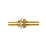 Joywayus 1/4'' Hose Barb Thru-bulk Head Hex Union Brass Fitting With Flat Was.... Fixed Price $10.86.