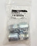 (qty2) Kimball Midwest Gc080812 1/2" X 3/4" Male Sae Jic 37 Rigid Hose End. Fixed Price $17.12.