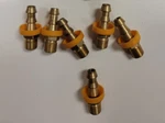 Lot Of 5 Speedaire Push-on Hose Fitting Barb, 1/8 Npt Male X 1/4 Barb. Fixed Price $15.00.