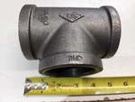 Sci 2" X Tee Class 150 Female Npt 5p483 Malleable Iron Low Pressure New. Fixed Price $4.04.