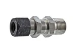 3/8 Tube X Mnpt 316ss Male Bulkhead Connector Parker Cpi 6-6 Fh2bz-ss. Fixed Price $16.80.