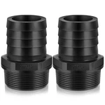 Innconee 2 Pieces Pool Pvc Fitting Tube Adapter Barbed Inch, Black. Fixed Price $23.12.