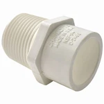 Schedule 40 Pvc Pressure Reducing Adapter,male,white,3/4x1 In. - 02110 0800h. Fixed Price $11.11.
