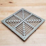 Mifab Fs1700-pg-1 Floor Grate, 12" X - Used. Fixed Price $64.12.