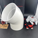Nds Plastic Trends P404 Lead-free Pvc Elbow 4 In. Hub X Spigot Dia.. Fixed Price $4.33.
