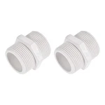 Uxcell Pipe Fitting, G1-1/4 Male Thread, Hex Nipple Tube Adaptor Connector Hose. Fixed Price $12.31.