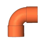 Mueller Streamline W 02003 90 Elbow 1/8" Wrot Copper 700 Psi Cxc. Fixed Price $41.54.