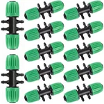 Redchili 12 Pcs 1/2" To 1/4" Drip Irrigation Fittings, 6 Way Reducing Tee. Fixed Price $10.70.