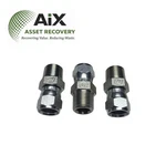 Lot Of 3 Brennan 6-6 F6x-s 37 Flare Female Swivel To Male Npt Steel. Fixed Price $15.93.