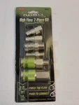 Flexzilla A53457fz Pro High Flow 7-piece Coupler And Plug Kit With 1/4" Npt. Fixed Price $18.00.