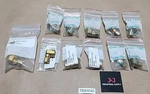 *new Surplus* 11 Parker 2522-0485 Brass Female Elbow Connectors + Warranty!. Fixed Price $95.00.