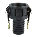 Gloxco Poly Cam Lock Fitting, Type 2" Female Camlock X Hose Shank, Black. Fixed Price $30.72.