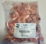Bag Of 50, 1/2" Ftg X C 90 Deg Street Elbow Ndl N-2822 Sweat / Solder. Fixed Price $49.95.