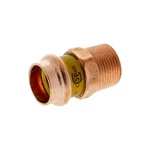 Nibco 9030600hpc Strt, Copper, Press-fit1/2in, Mnpt1/2in. Fixed Price $5.69.