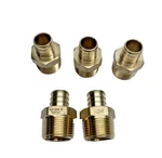 Lot Of 5, Sharkbite Uc134lf 3/4" X Mnpt Brass Pex Crimp Male Adapter. Fixed Price $38.98.