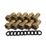 Dae C-75 10 Pcs 3/4" Water Meter Coupling, Male Npt, 0.75 Inch, Bronze. Fixed Price $127.99.