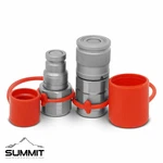 3/8" Flat Face Hydraulic Quick Connect Coupler / Coupling Set, 1/2" Sae Thread. Fixed Price $44.95.