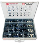 121 Pcs! 1/4" Pneumatic Push To Connect Fittings Assortment Kit Aignep Italy. Fixed Price $289.90.