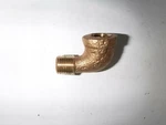 Zoro Select 1vev7 1/4" Mnpt X Fnpt Red Brass 90 Degree Street Elbow. Fixed Price $5.99.