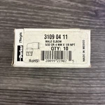Parker Legris 3109 04 11 Male Elbow 5/32 " (4mm) X 1/8" Npt- Quantity 10 Pck. Fixed Price $40.61.