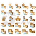 Brass Elbow Bsp 1/2" 3/4" Female Male Pipe Fittings Connector Air Water Fuel Gas. Fixed Price $49.79.