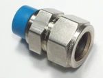 1- Swagelok Stainless Steel Connector, 3/4" Tube X 3/4-16" Sae, Ss-1210-1-8st. Fixed Price $26.89.