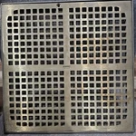 Bronze Floor Grate 12"x12" New Wade Manganese W/basin Drains Heavy Duty. Fixed Price $425.00.