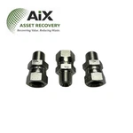 Lot Of 3 Parker 0107-2-2 Npt Male X Npsm Female Swivel 1/8 Pipe Adapter. Fixed Price $26.99.