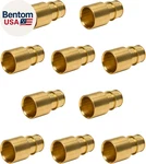 10-pack 1/2" Pex-a X Female Sweat Adapter, Expansion F1960 Brass P. Fixed Price $31.68.