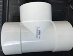 Nds Pvc S&d Tee, 6 In. Hub X. Fixed Price $20.00.