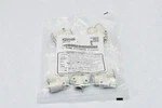 (5) Smc Kq2u10 00a One Touch Union Y Fitting 10 Mm Tube Each Pbt Body Nbr Seals. Fixed Price $19.95.
