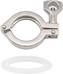 2" Sanitary Tri Clamp 304 Stainless Steel Single Pin Heavy Duty Clover. Fixed Price $12.23.