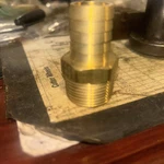Dixon 3/4 Inch Hose Barb X 3/4" M-npt Male Brass Fitting - 1021212c. Fixed Price $10.69.