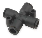 Legris 3107 08 00 Push-fit Cross Fitting, 5/16 In Or 8mm Tube Size, Br. Fixed Price $80.85.