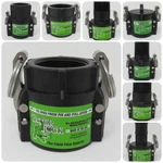 New Lot Of 40 Green Leaf Gatorlock Couplings For Fluid Transfer Hose Camlock. Fixed Price $499.00.