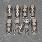 (7) Ham-let Reducer Fitting 763l Ss 3/8 X 1/4, 3/8" 1/4" Compression, 316ss. Fixed Price $99.95.