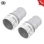 Aluminum Type E Cam Lock Fittings 2pack And Groove Hose Fitting,3" Couplings. Fixed Price $27.34.