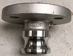 Dixon 150 Al Ss 75 Cam And Groove Adapter With Flange. Fixed Price $124.99.