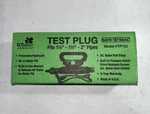 Safe-t-seal Pneumatic/hydraulic Test Plug Tp122 For 1-1/4 1-1/2 & 2 Pipes. Fixed Price $27.99.