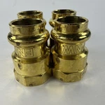 Fnw Fnw5v0176d Brass 1/2 X Pex Fpt Female Adapter Fittings Lot Of 4 Italy. Fixed Price $13.63.