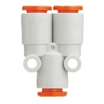 Smc Kq2u13-00a Push-fit Wye Fitting, Push-to-connect X. Fixed Price $9.69.