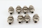 Norgren Pneufit Bulkhead Union, 3/8 Od Push-in Quick Connect, P/n 120290600. Fixed Price $10.00.