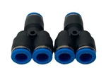 Festo Qsy-8 Push-in Y-connector/fitting 8mm Tube O.d. 153150 Lot Of 2. Fixed Price $13.29.