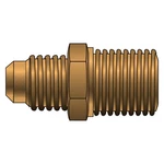 Gates G60654-0606 3/8" Brass Male Sae 45 Flare To Pipe 90 Adapter. Fixed Price $10.67.