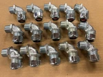 15 New Thomas & Betts 2269 - 1/2 Strain Relief Cable Connectors 90 Degree. Fixed Price $150.00.