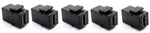 Riteav Hd 2.0 Black Keystone Adapter Coupler Female-female (5 Pack). Fixed Price $17.18.